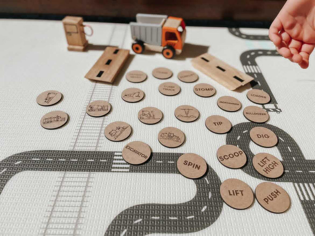 Construction Vehicle Matching Game